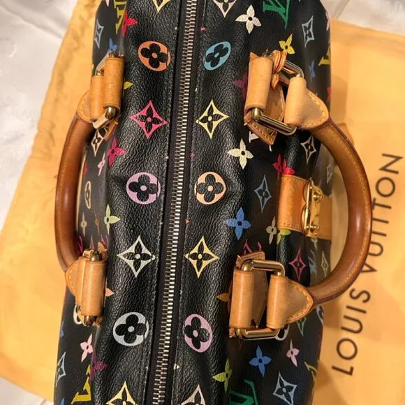Authentic Louis Vuitton Multi Color Speedy 30 - Picture 7 of 15